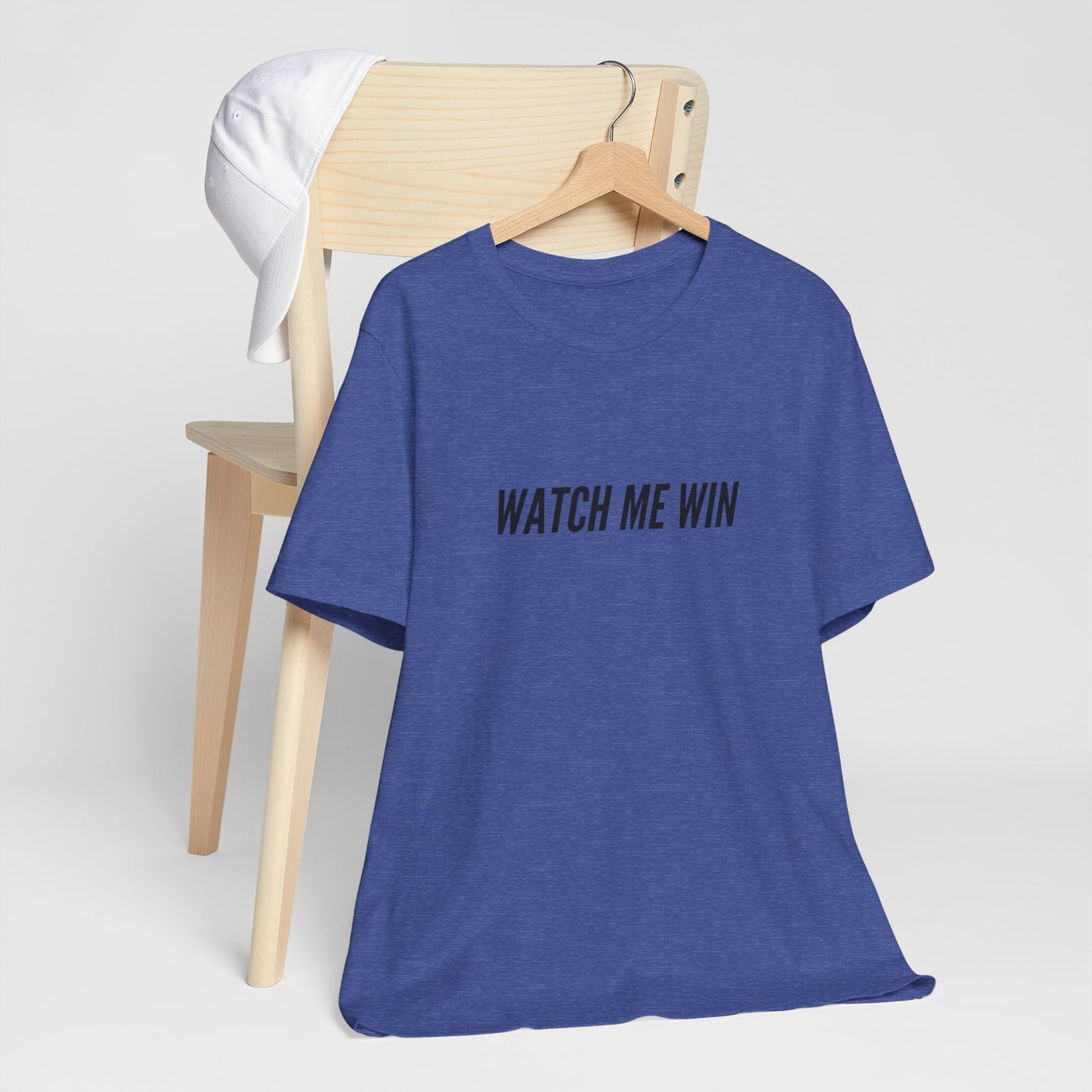 Watch Me Win Tee — Motivational Graphic T‑Shirt