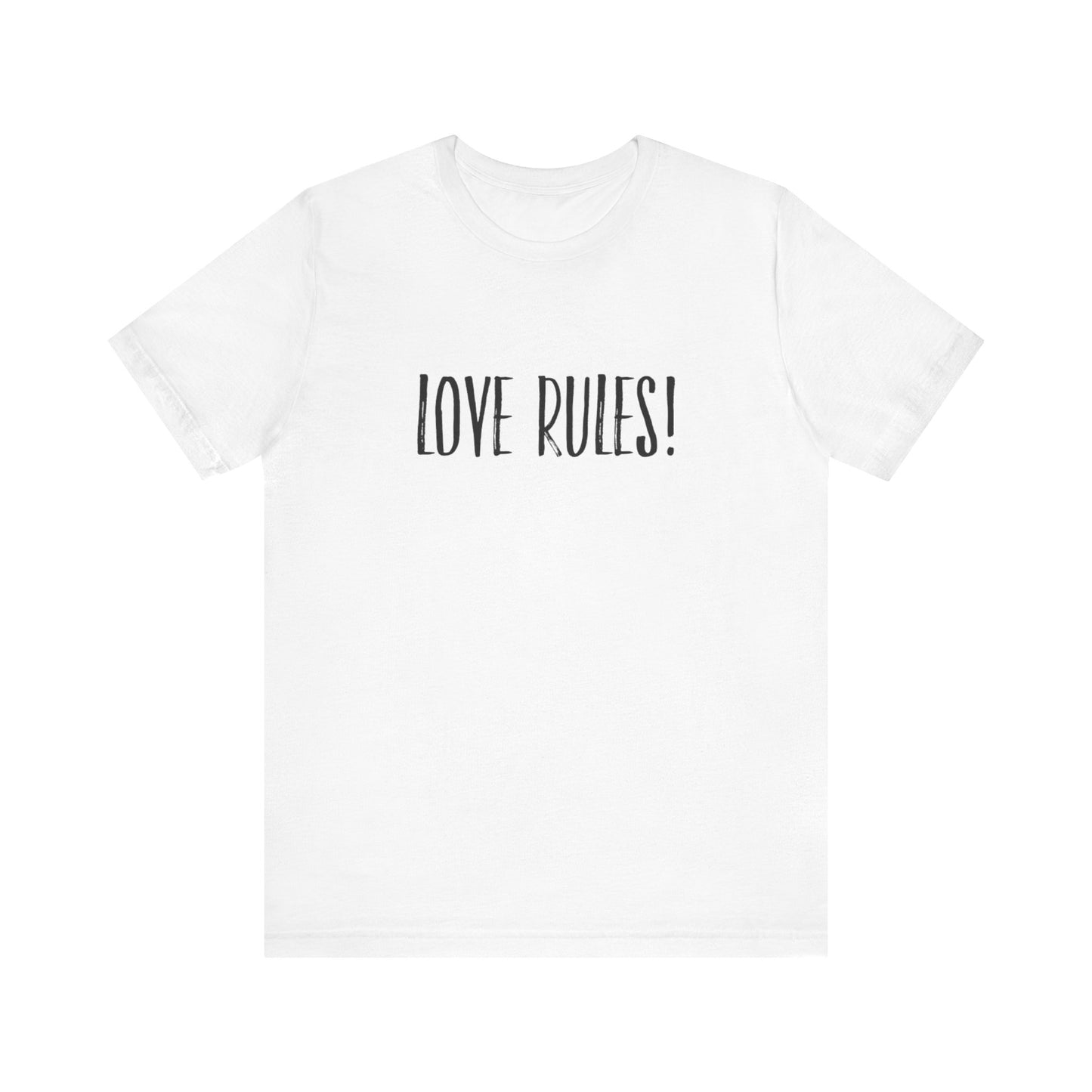 Love Rules!! Teach Tease Tee shirt