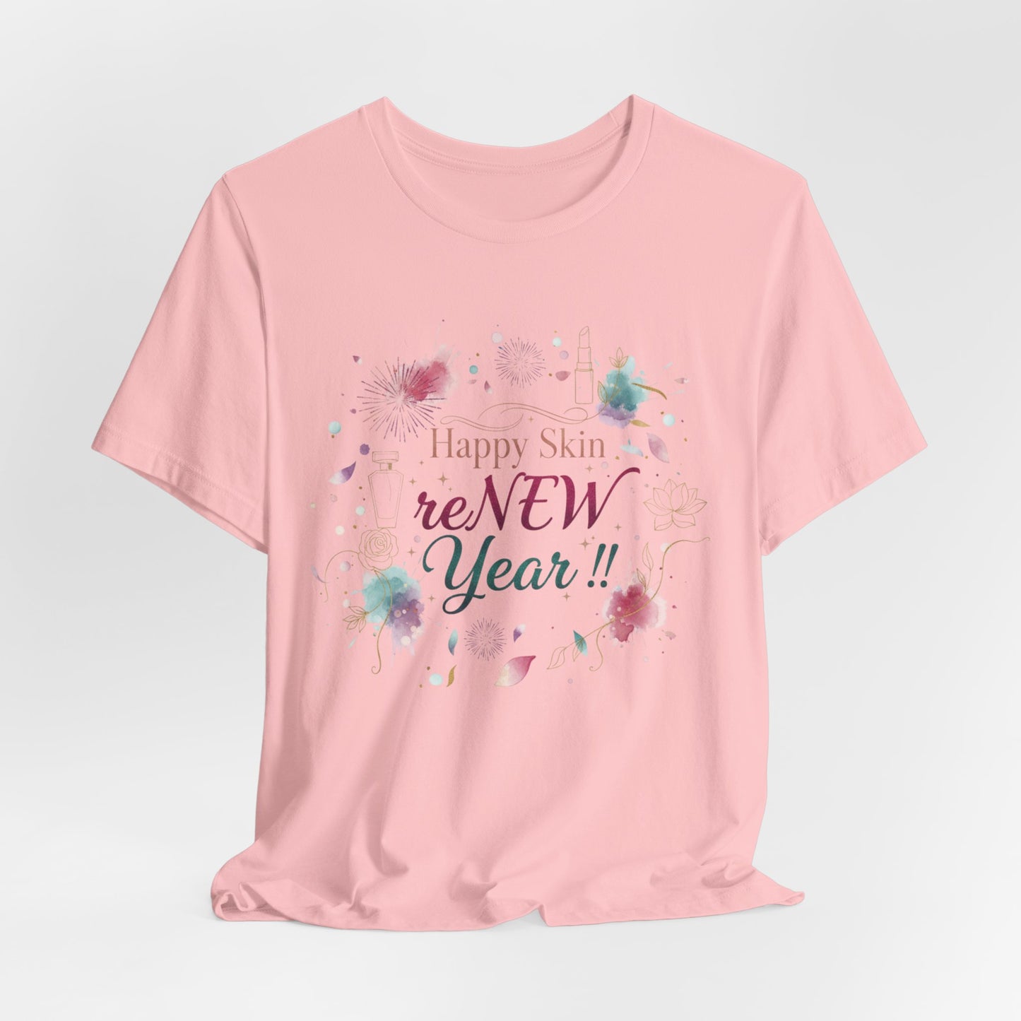 Great Skin in the New Year T-Shirt — Skincare Consultant Conversation Starter