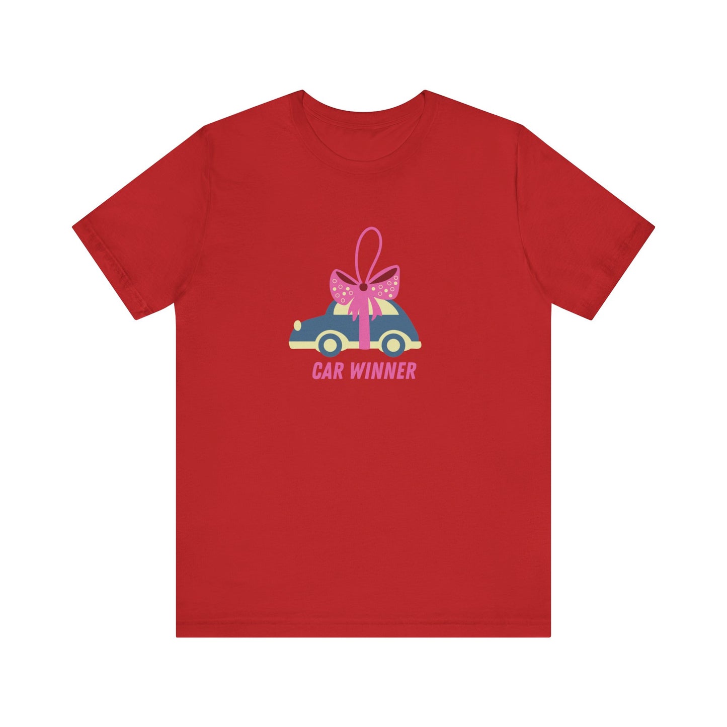 Car Winner Award Pink Tease tee shirt