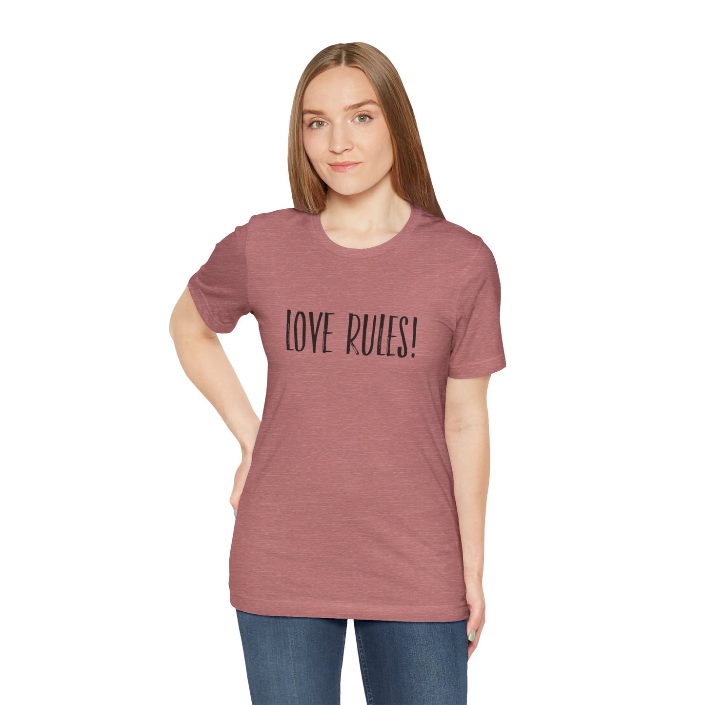 Love Rules!! Teach Tease Tee shirt