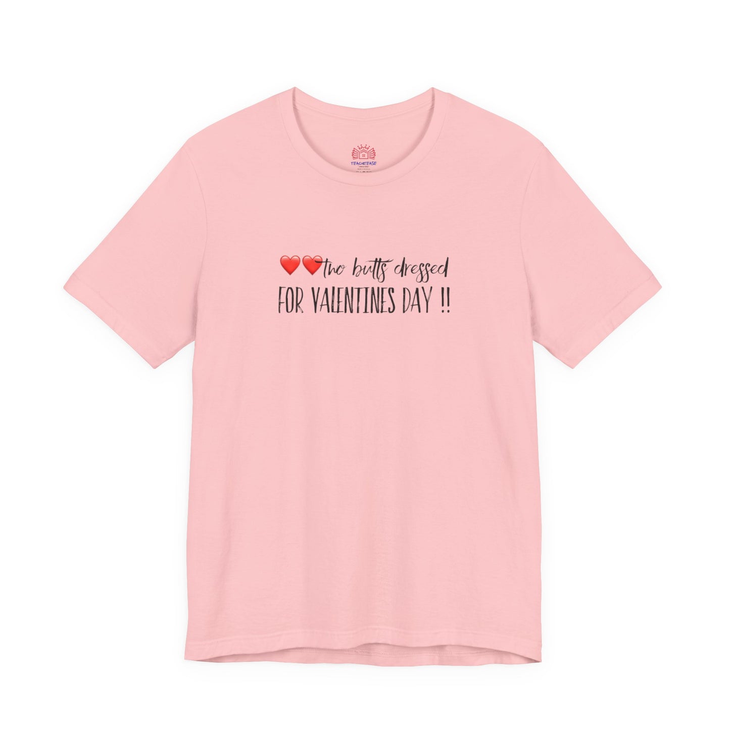 Valentine’s Day Tee - "Two Hearts Dressed For Valentine’s Day"