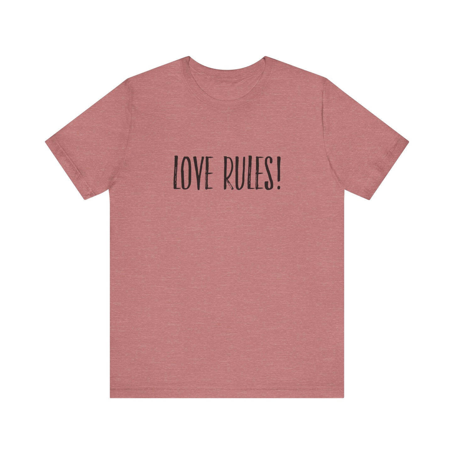 Love Rules!! Teach Tease Tee shirt