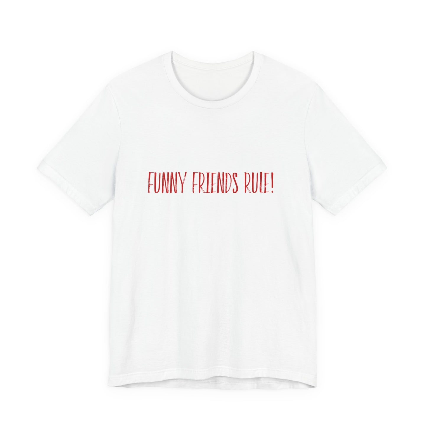 Funny Friends Rule Teach Tease Tee