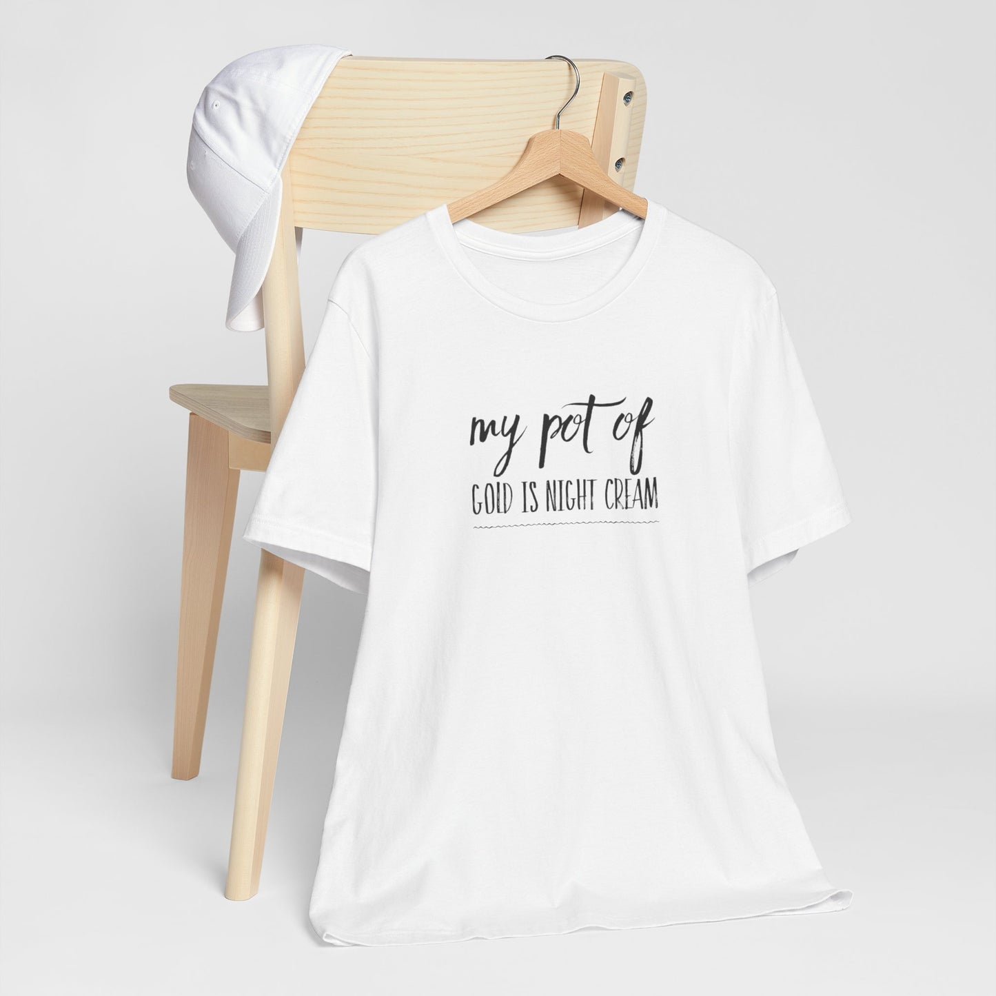 My Pot of Gold Is Right Cream Tee - St. Patrick's Day Casual Graphic T-Shirt