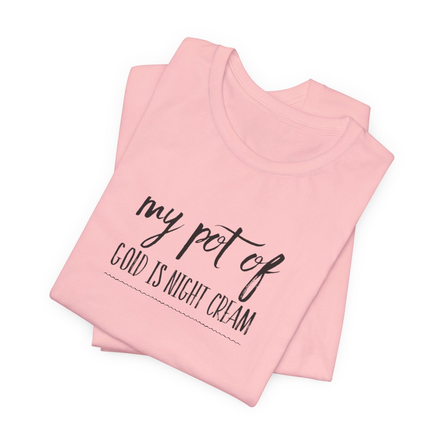 My Pot of Gold Is Right Cream Tee - St. Patrick's Day Casual Graphic T-Shirt