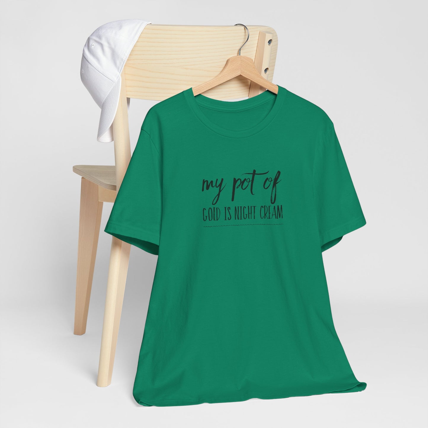 My Pot of Gold Is Right Cream Tee - St. Patrick's Day Casual Graphic T-Shirt