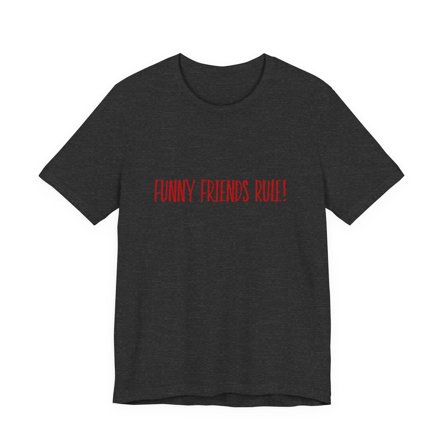 Funny Friends Rule Teach Tease Tee