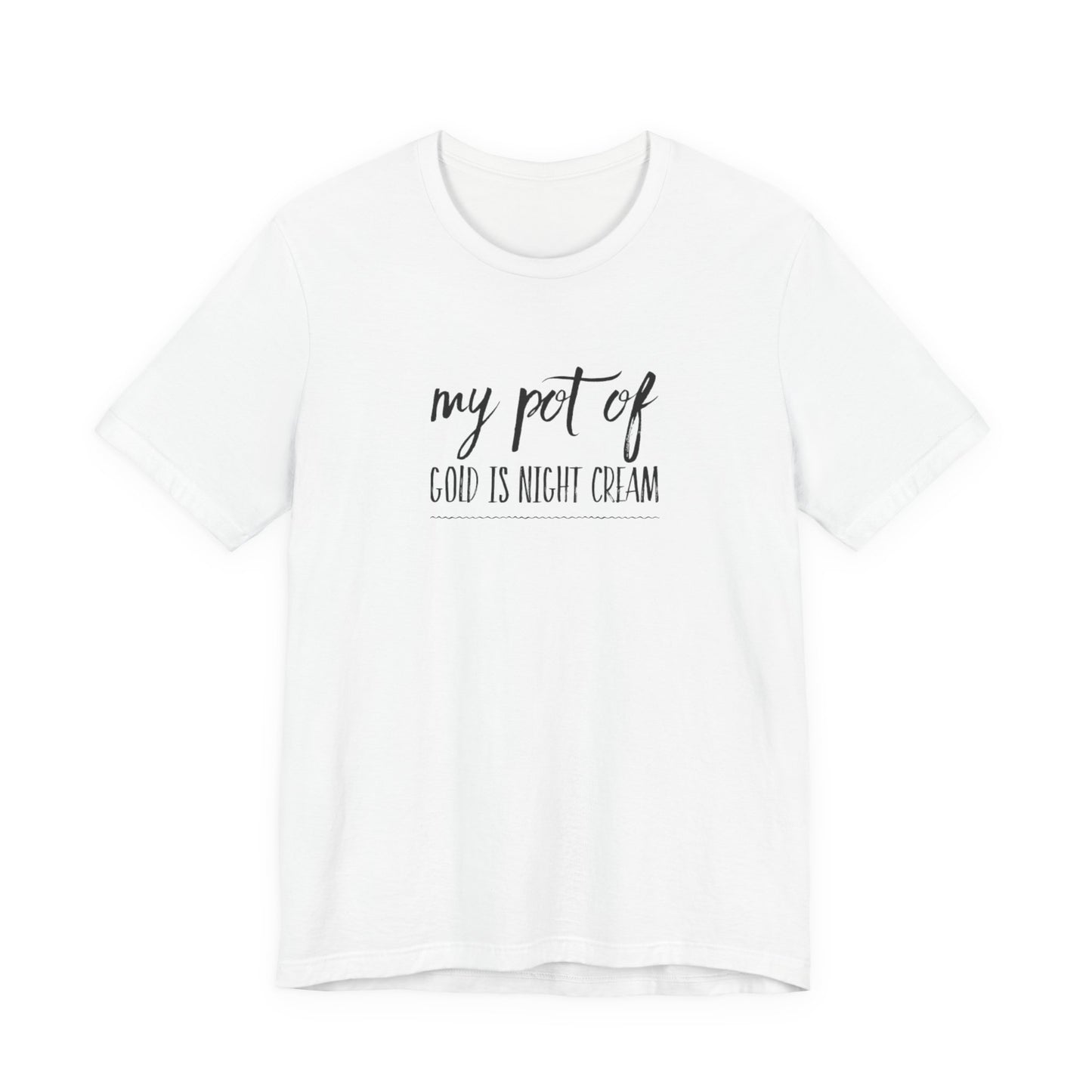 My Pot of Gold Is Right Cream Tee - St. Patrick's Day Casual Graphic T-Shirt