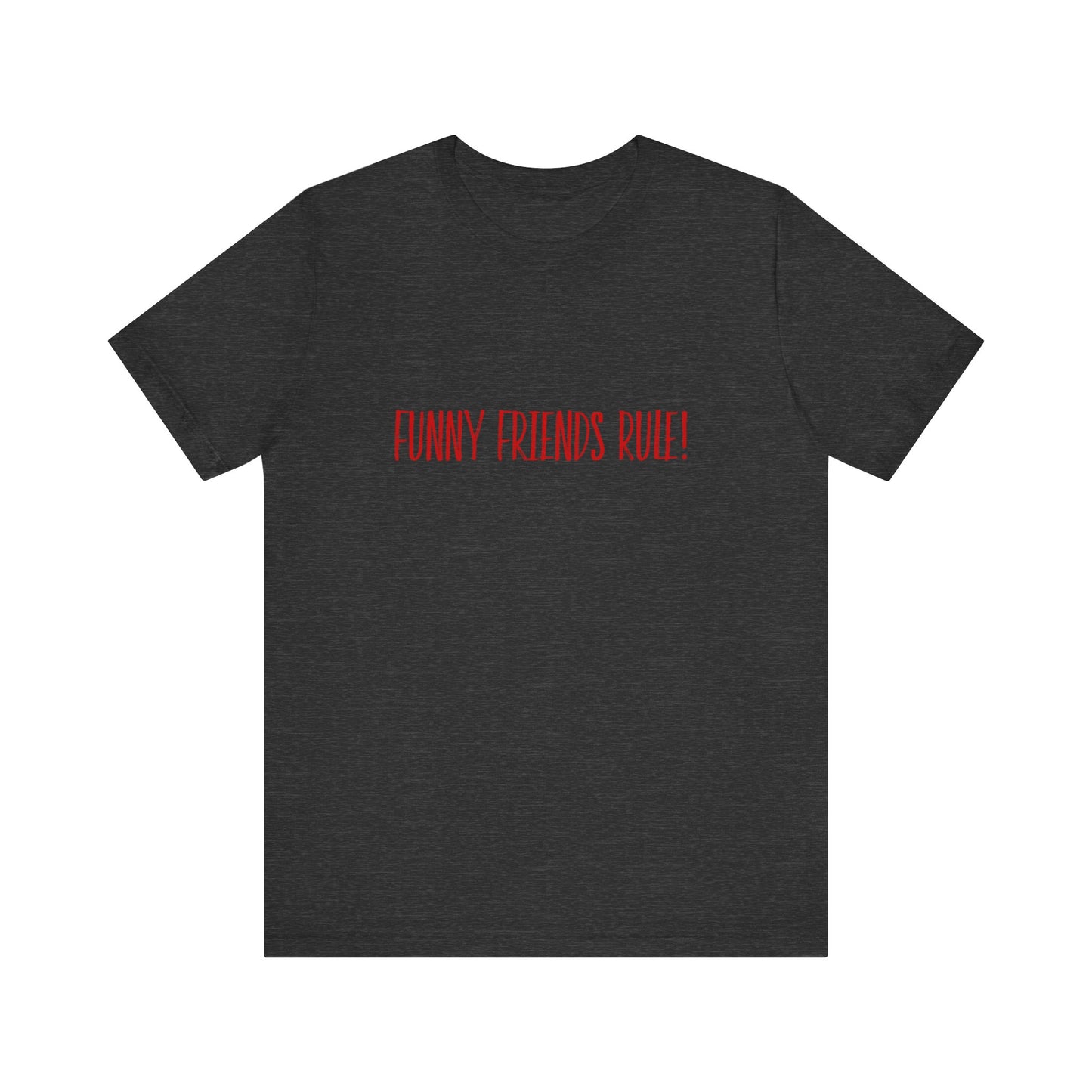 Funny Friends Rule Teach Tease Tee