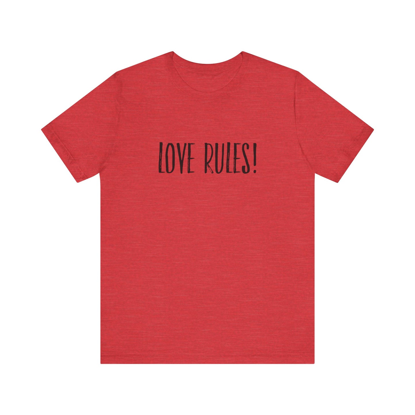 Love Rules!! Teach Tease Tee shirt