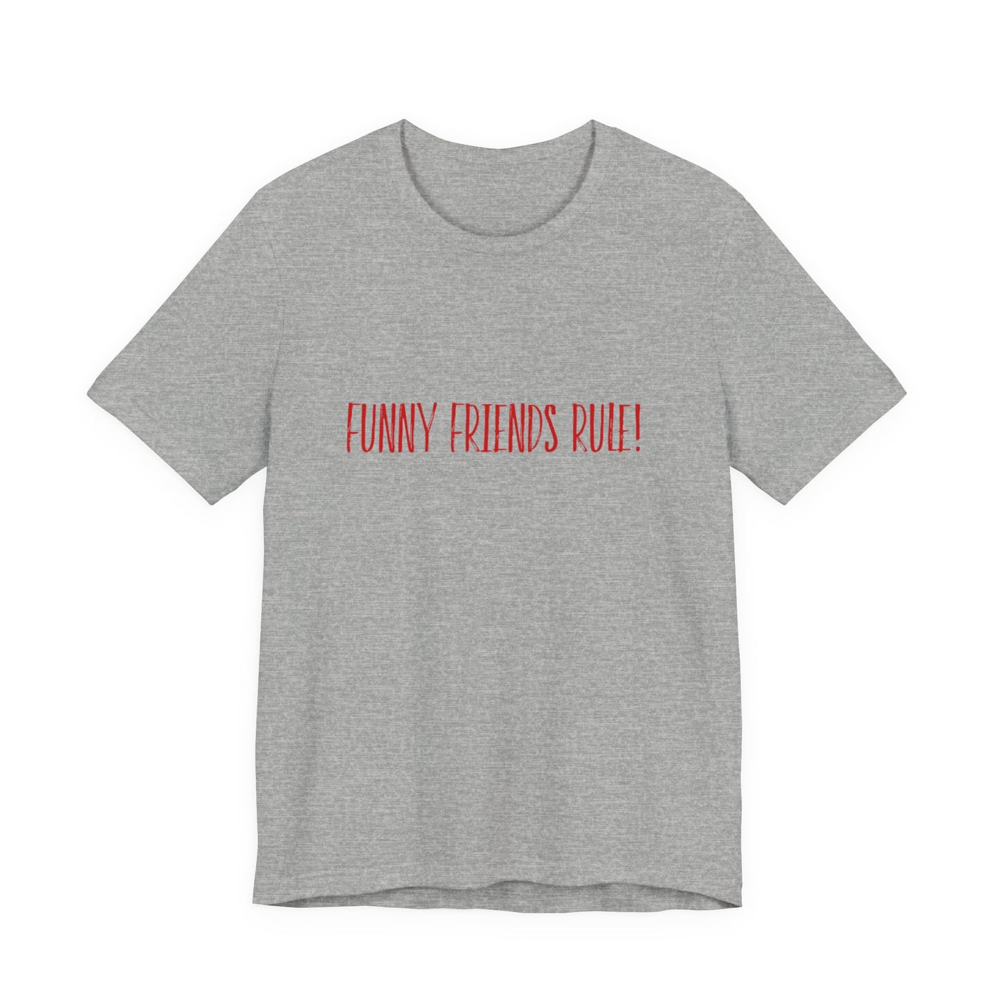 Funny Friends Rule Teach Tease Tee