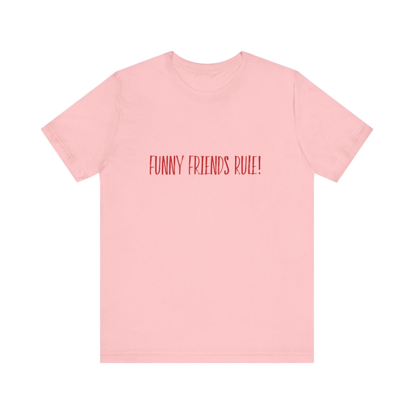Funny Friends Rule Teach Tease Tee