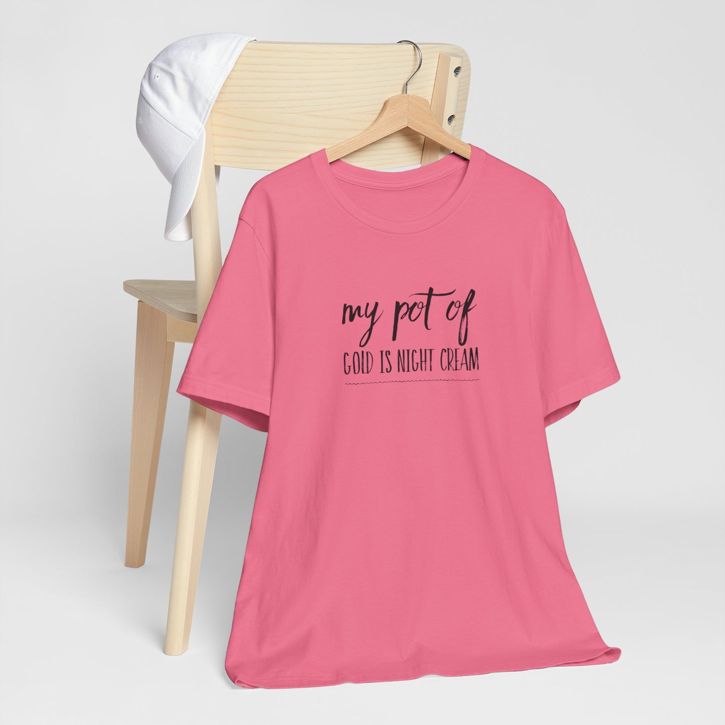 My Pot of Gold Is Right Cream Tee - St. Patrick's Day Casual Graphic T-Shirt
