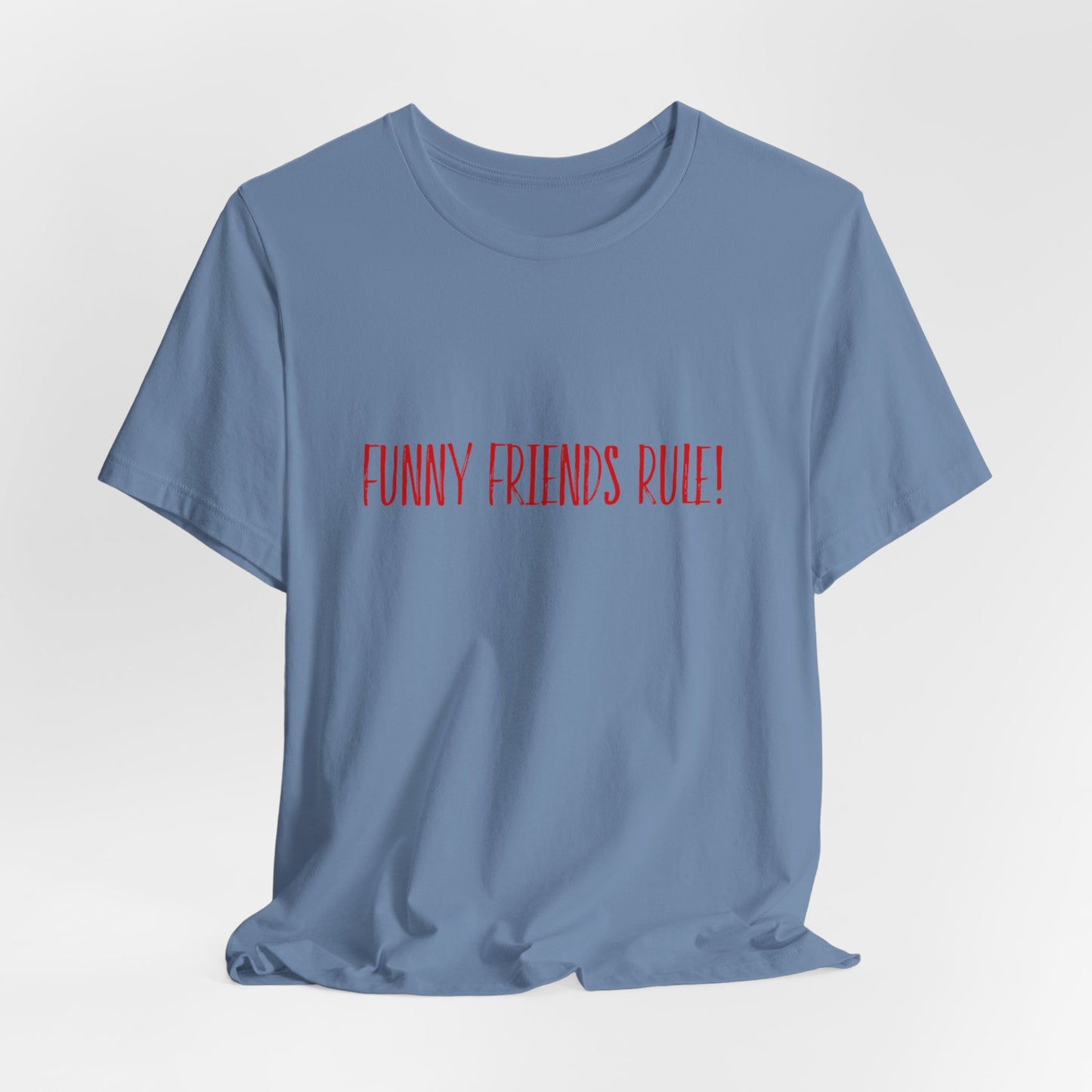 Funny Friends Rule Teach Tease Tee
