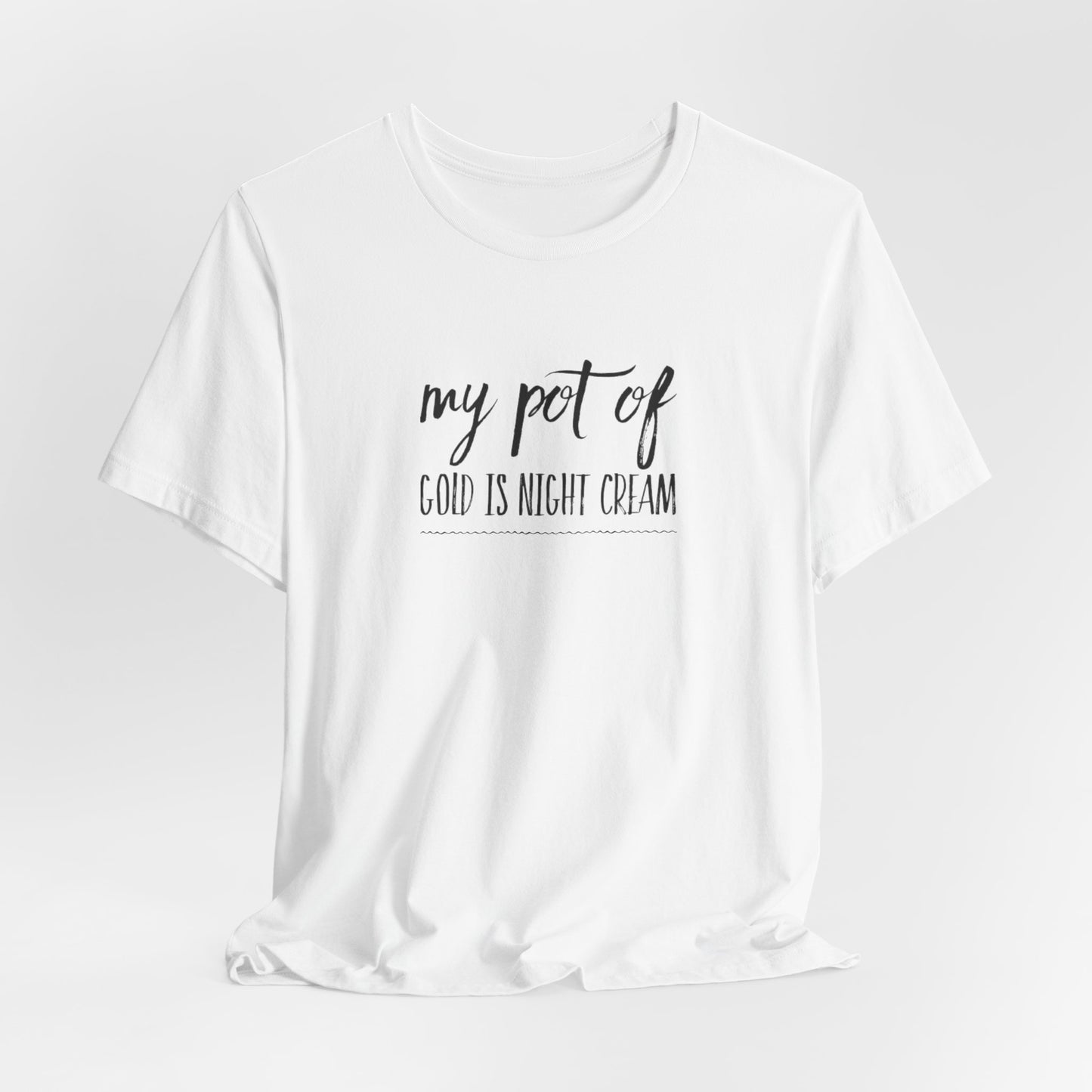 My Pot of Gold Is Right Cream Tee - St. Patrick's Day Casual Graphic T-Shirt