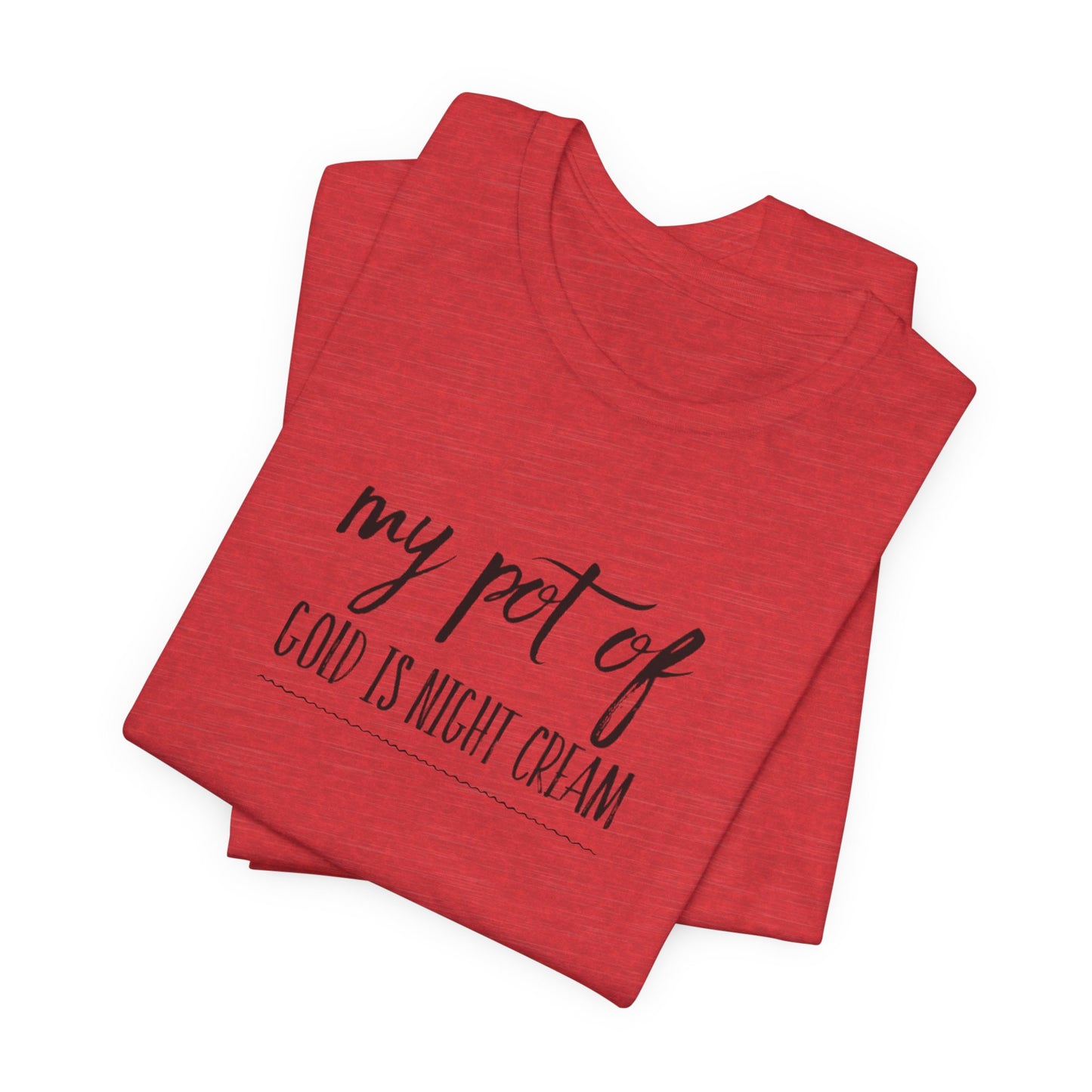 My Pot of Gold Is Right Cream Tee - St. Patrick's Day Casual Graphic T-Shirt