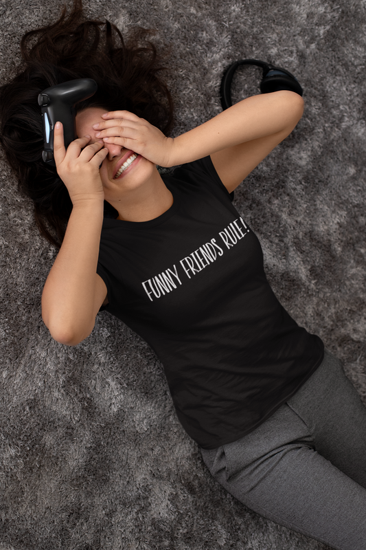 Funny Friends Rule Teach Tease tee shirt