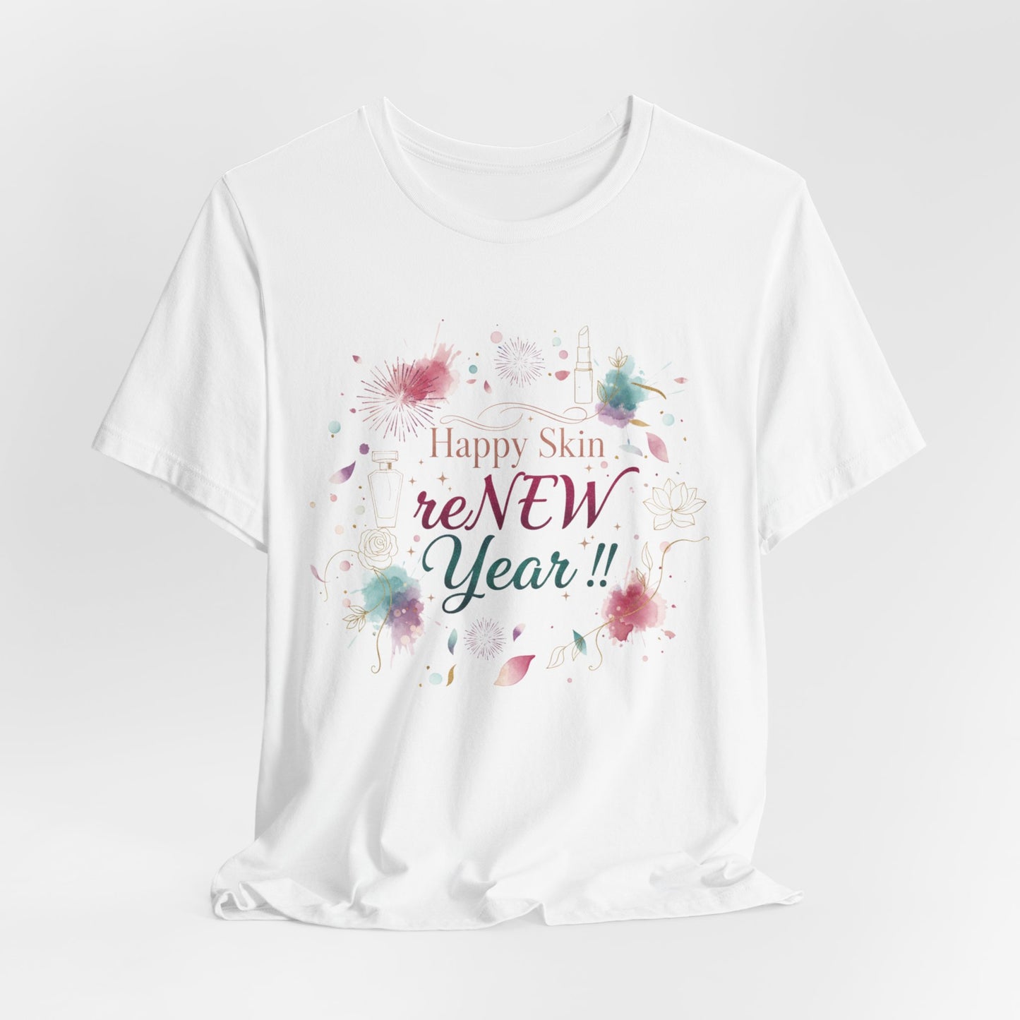 Great Skin in the New Year T-Shirt — Skincare Consultant Conversation Starter