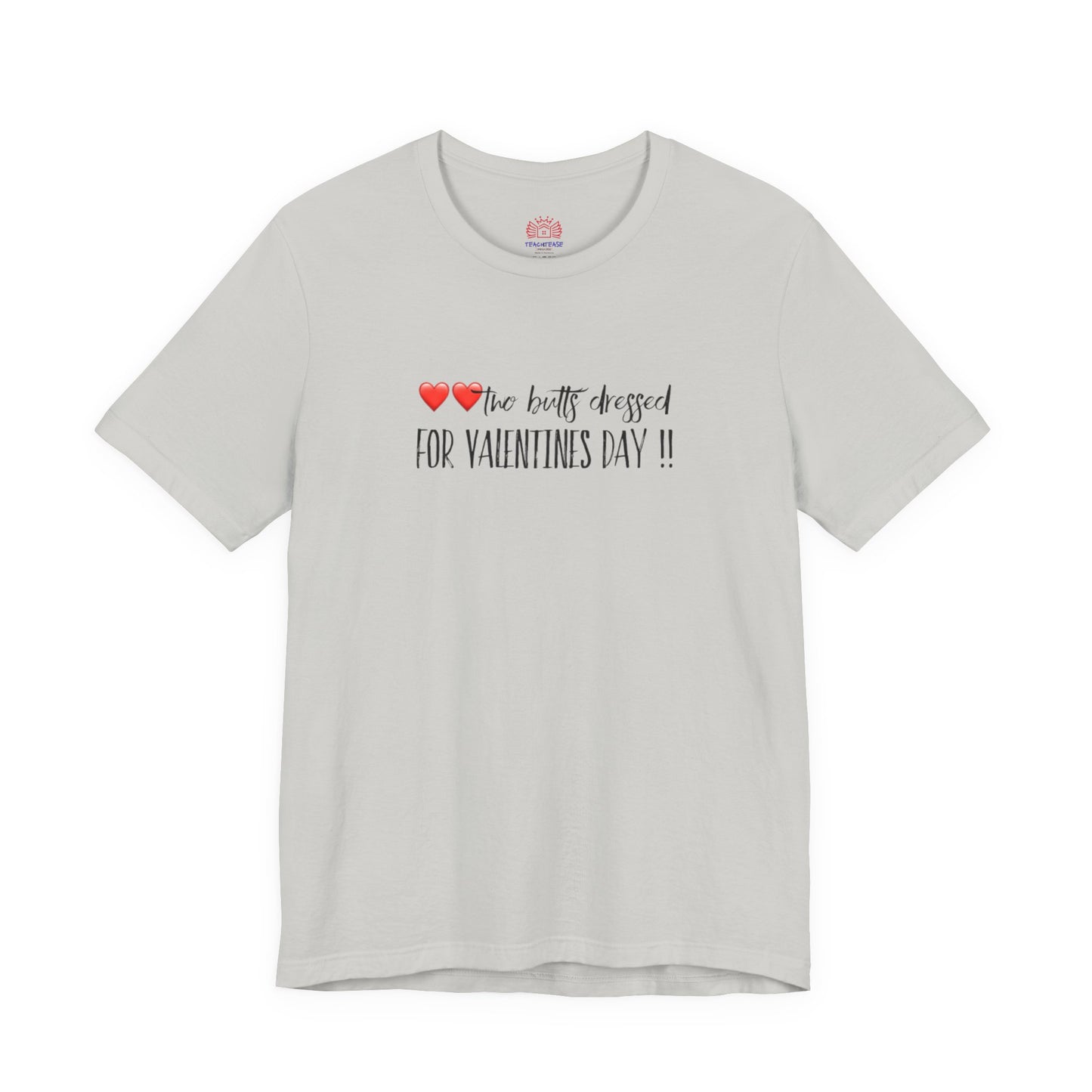 Valentine’s Day Tee - "Two Hearts Dressed For Valentine’s Day"