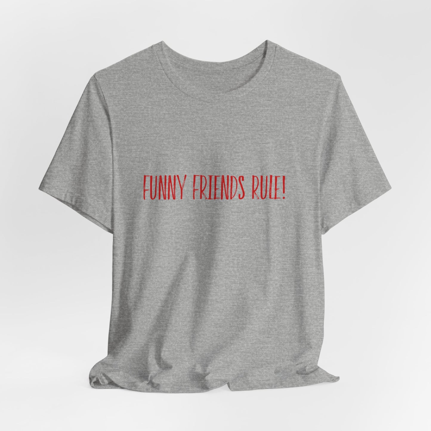 Funny Friends Rule Teach Tease Tee