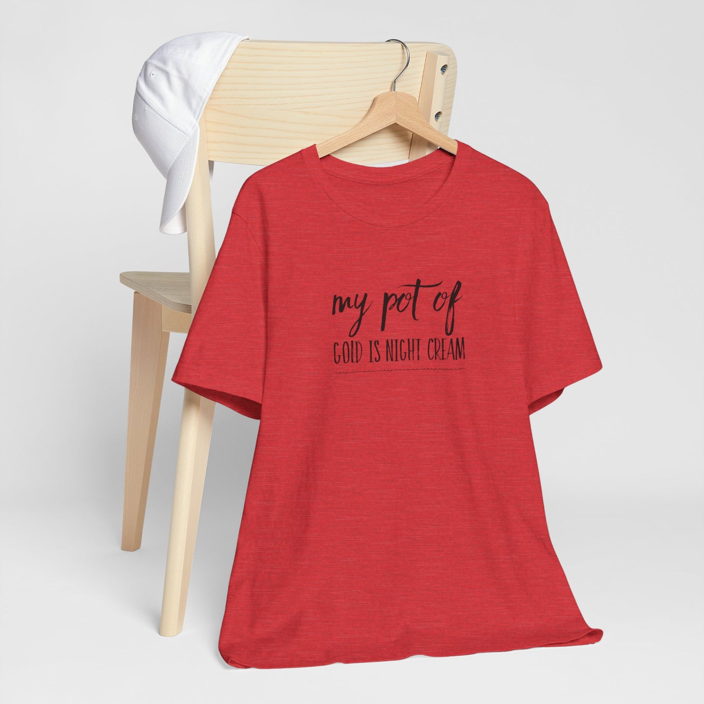 My Pot of Gold Is Right Cream Tee - St. Patrick's Day Casual Graphic T-Shirt