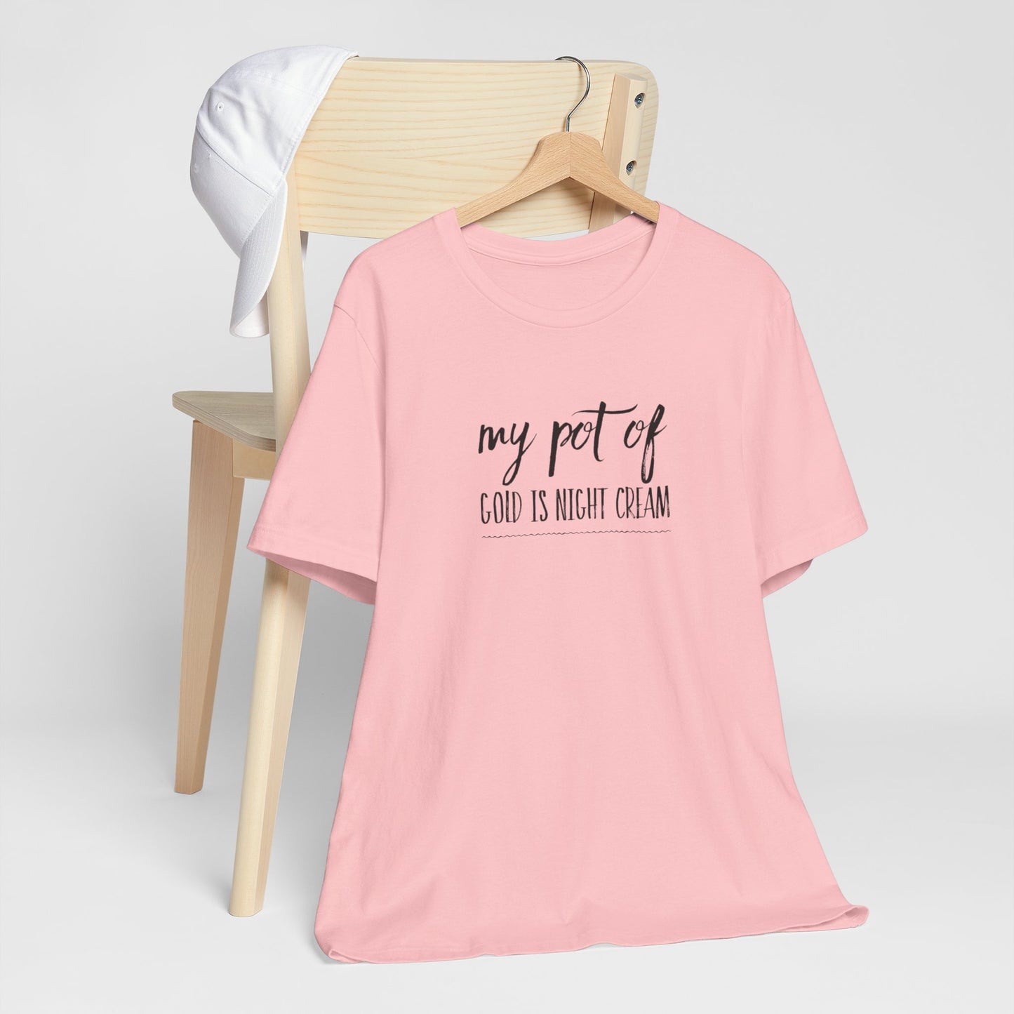 My Pot of Gold Is Right Cream Tee - St. Patrick's Day Casual Graphic T-Shirt