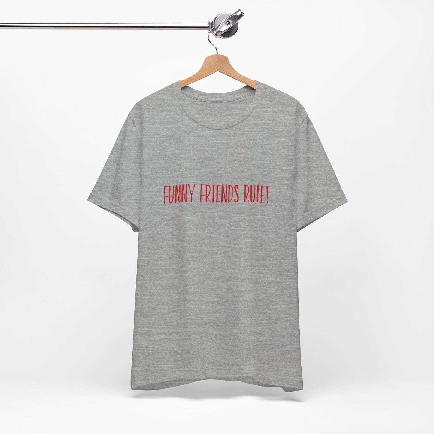 Funny Friends Rule Teach Tease Tee