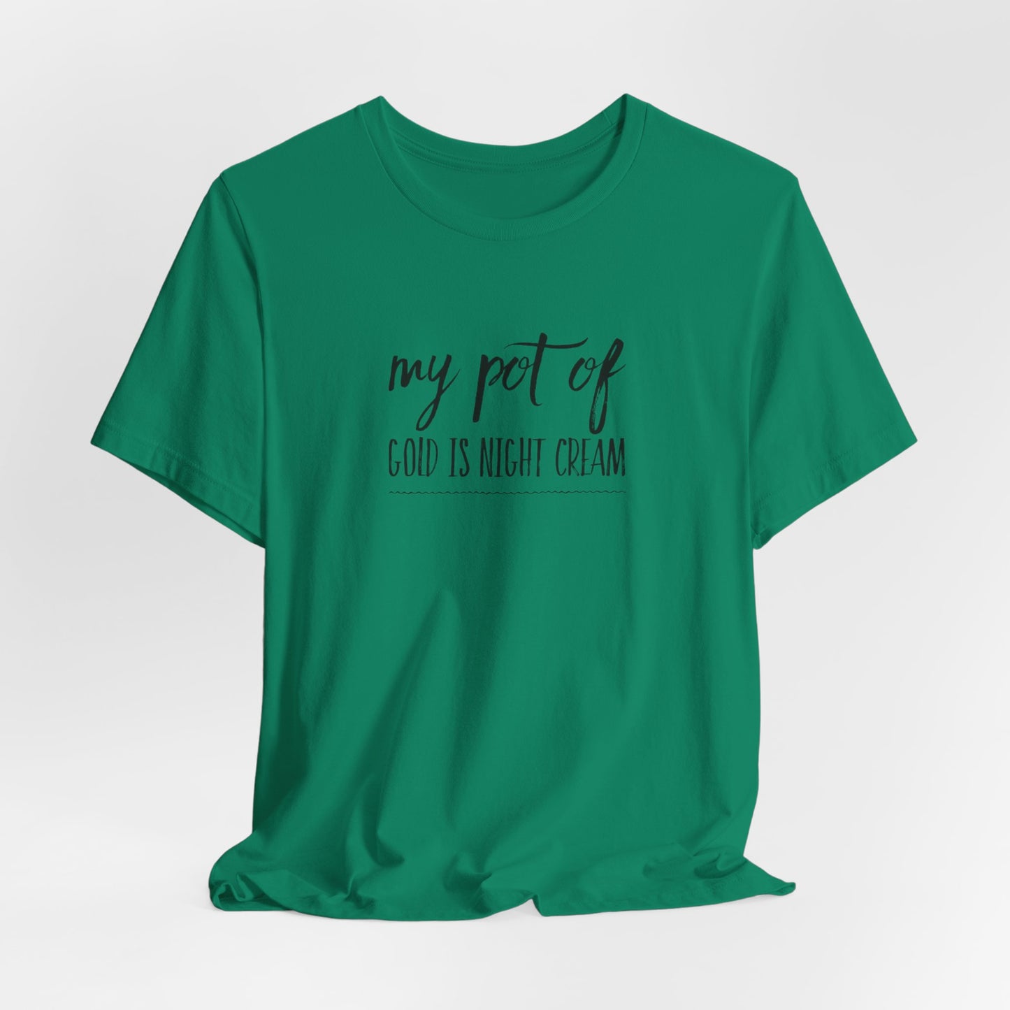 My Pot of Gold Is Right Cream Tee - St. Patrick's Day Casual Graphic T-Shirt