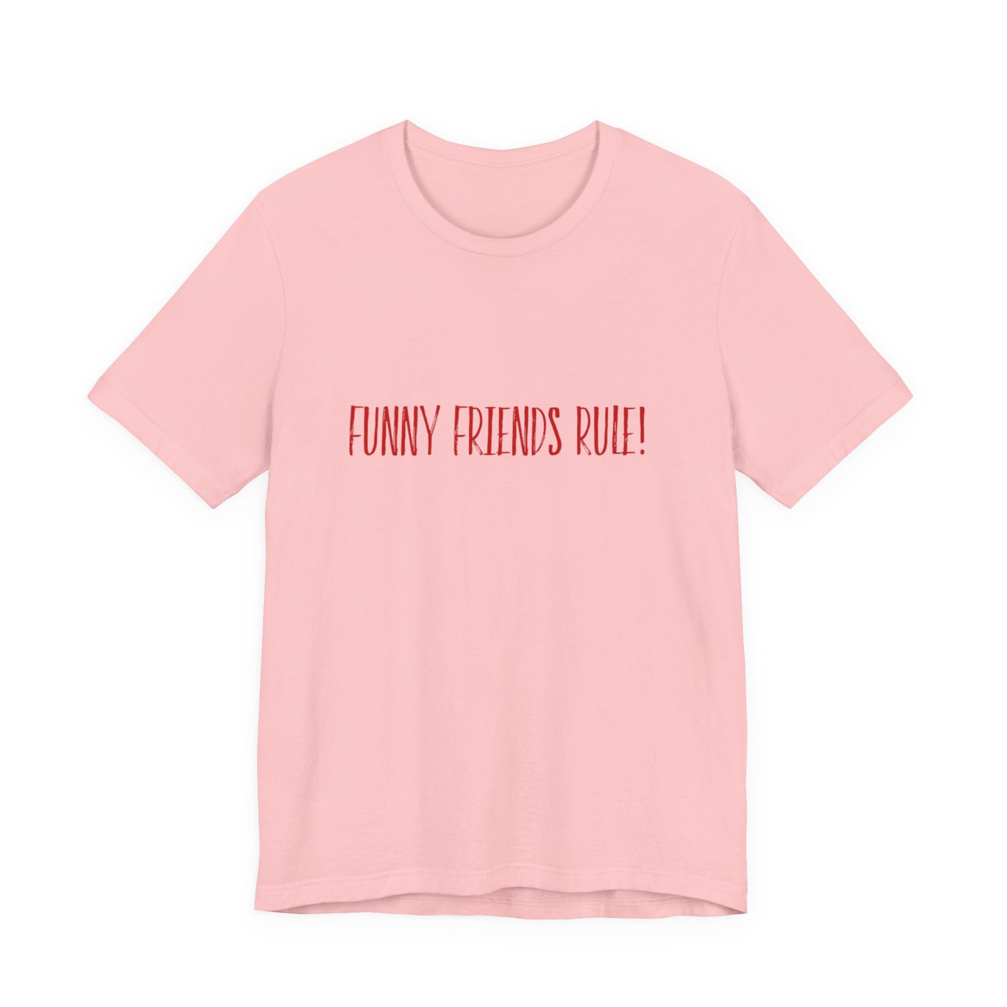Funny Friends Rule Teach Tease Tee