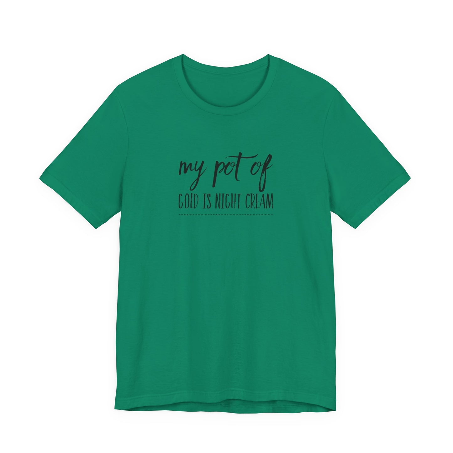 My Pot of Gold Is Right Cream Tee - St. Patrick's Day Casual Graphic T-Shirt