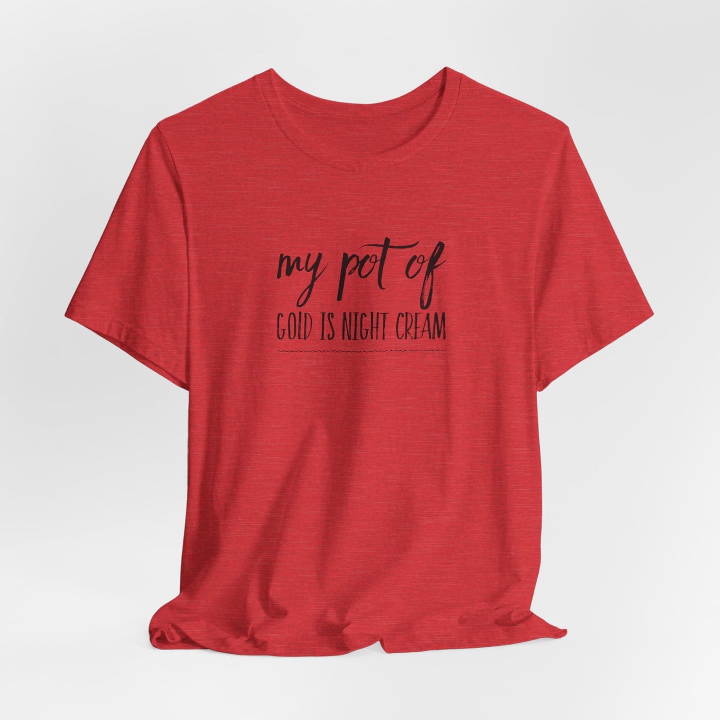 My Pot of Gold Is Right Cream Tee - St. Patrick's Day Casual Graphic T-Shirt