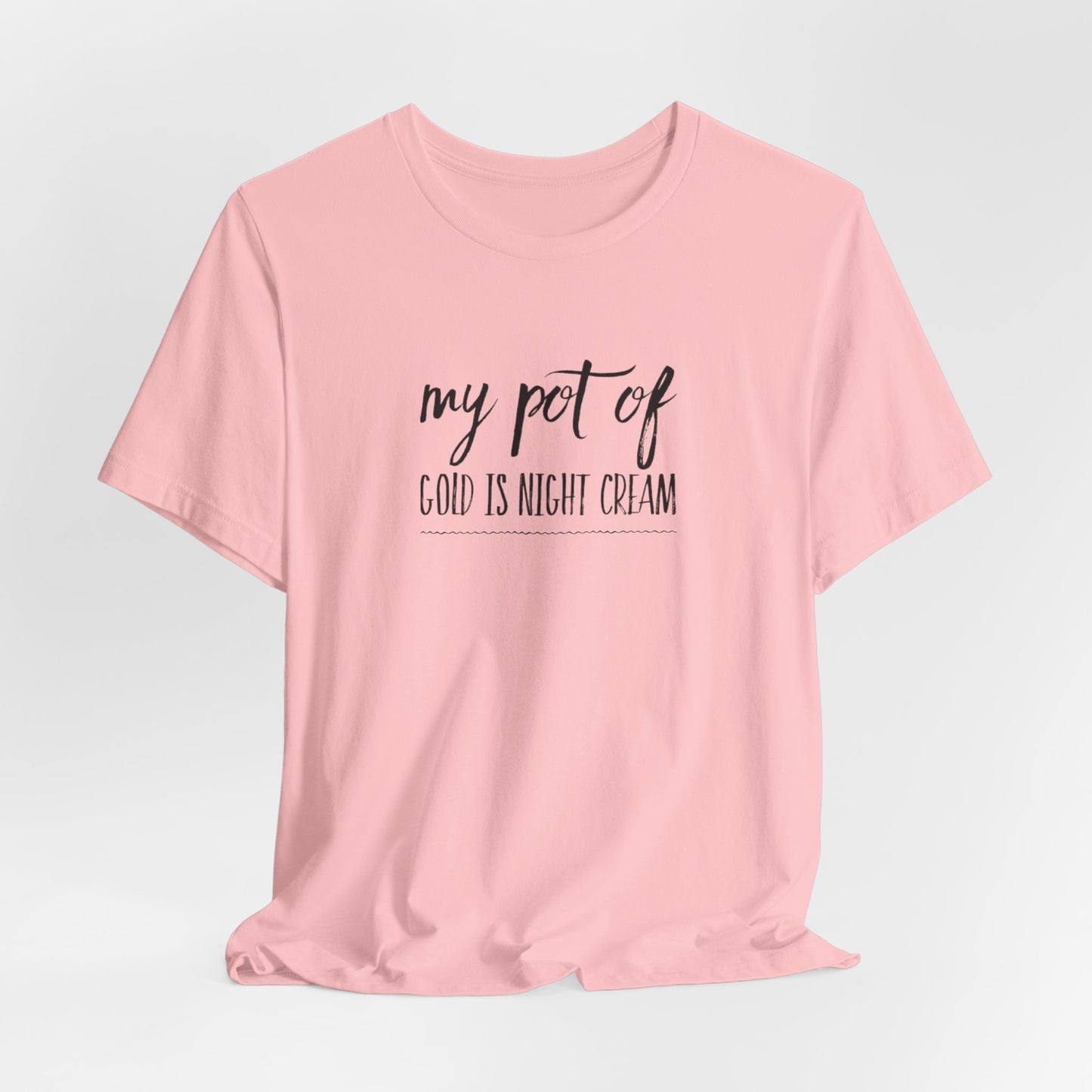 My Pot of Gold Is Right Cream Tee - St. Patrick's Day Casual Graphic T-Shirt
