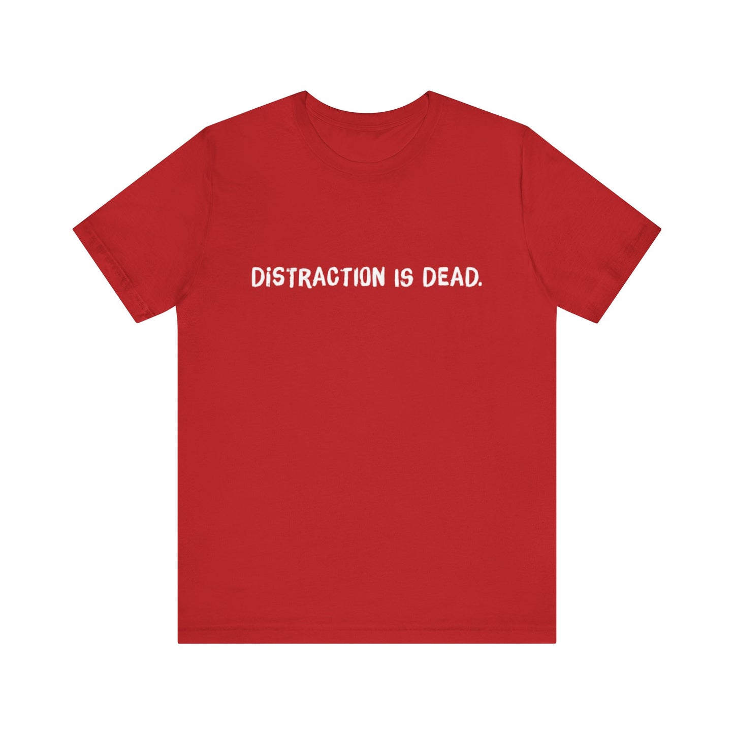 Distraction Is Dead Pink Tease Tee