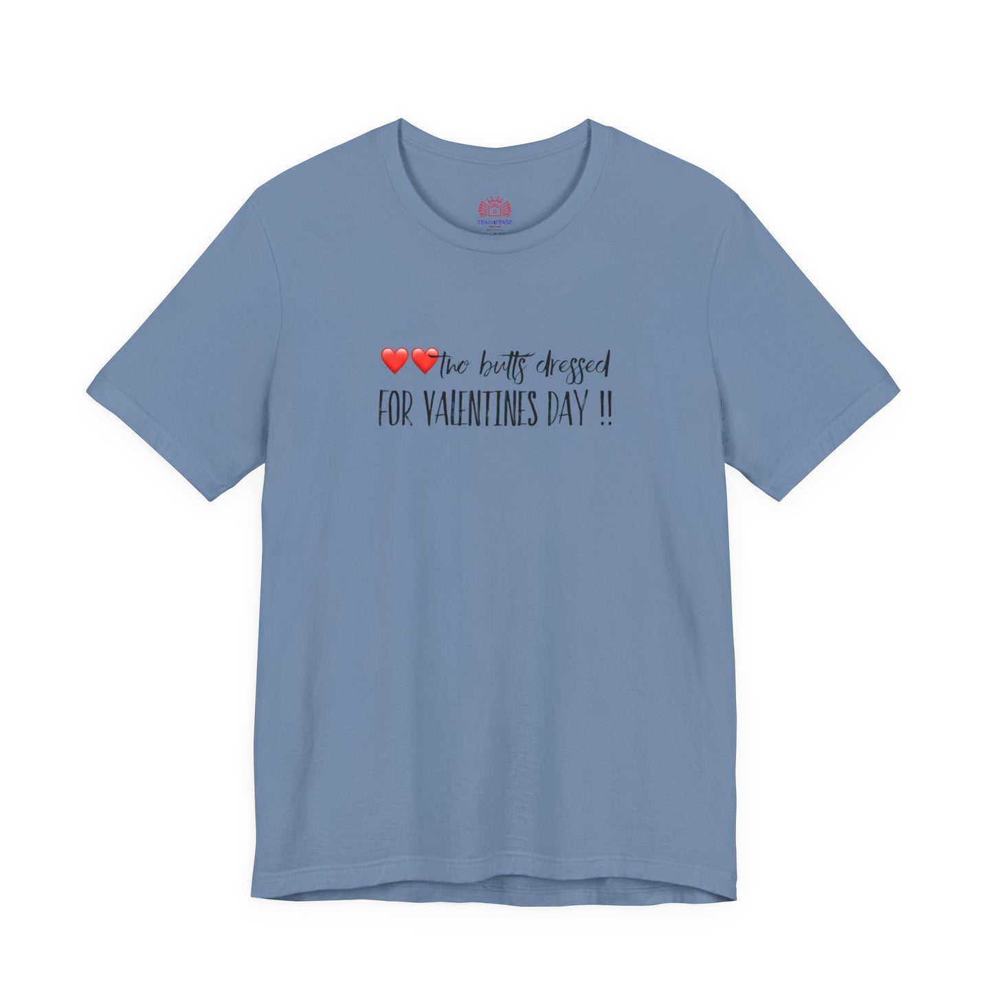 Valentine’s Day Tee - "Two Hearts Dressed For Valentine’s Day"